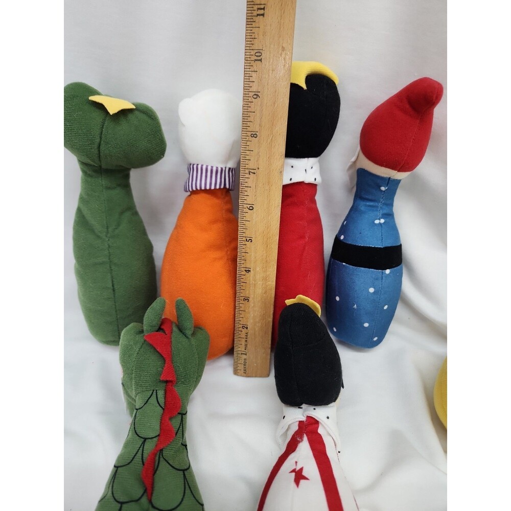 Ikea Upptrada Soft Plush Toddler Fairytale Bowling Set Read Description - Picture 6 of 10